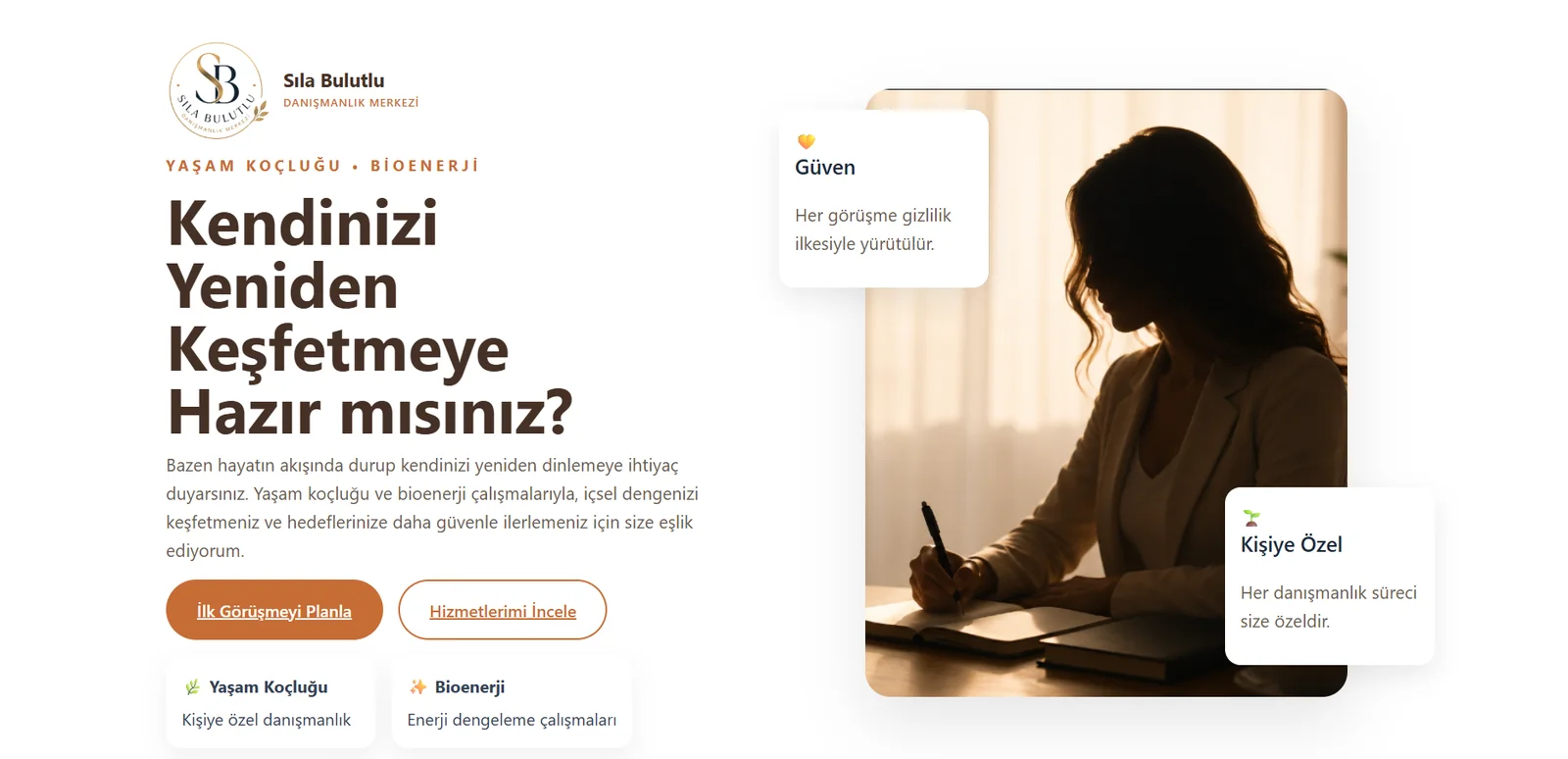 Sıla Bulutlu web sitesi ekran görüntüsü